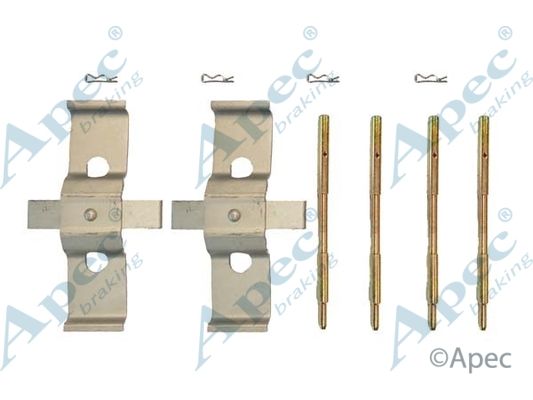 APEC BRAKING Tarvikesarja, jarrupala KIT1033